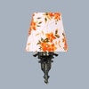 Devansh Metal Electric Wall Light in Antique Gold Colour with Multi Shade Count of 1 Light