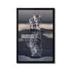 The Castle Decor Mindset Is Everything Motivational Wall Art 8x12 Inch