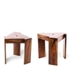 Avina Sheesham Wood Set of 2 End Tables / Tea Tables in Teak Finish