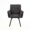 Ripple Fabric Dining Chair in Green Colour