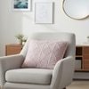 Cable Moss Dull Rose Knitted Cushion Cover  16X16 Inches