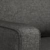 Apollo Compact Sofa (Colour : Steel, Cushion : Soft, Back Type : High Back, Seating Capacity : Left Aligned 3 Seater + Left Aligned Chaise + Ottoman)