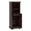 Mateo Solid Wood Bar Cabinet (Mahagony Finish)