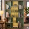 Scandinavian Tristan High Rack Green Matte Finish