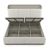 Valeria Upholstered King Bed With Hydraulic Storage