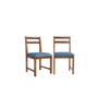 avidity solid wood dining chair in Provincial Teak