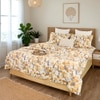 Himalayan Poppies 1 Single Duvet Cover with Yellow colour