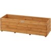 Wood Deco Rectangular Planter 90cm