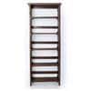 Rhodes Solid Wood Bookshelf in Mahogany Finish