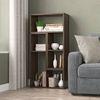 Hayden Engineered Wood Bookshelf in Californian Walnut Finish