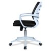 Iinea Mid Back Ergonomic Chair in Black Colour