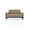 Granada Premium 2 Seater Fabric Sofa in Biscuit Velvet Colour