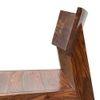 Gordon Solid Wood Dining Chair Set Of 1 In Teak Finish