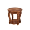 Lion Solid Wood Bedside Table in Honey Finish