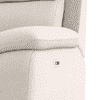 Emila Left Aligned Three Seater Sectional Recliner in Cream Colour