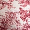 Cora Cream Floral 400 TC Cotton Flat Super King Size Bedsheet with 2 Pillow Covers – Threads