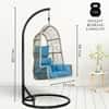Premium Diesel Single Seater Spyder Honey Swing Chair Blue