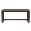 Avril Rectangular Solid Wood Coffee Table In Mango Walnut Finish and in Rococo Red Colour