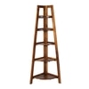 Himani Solid Wood  Bookshelf in Honey Oak Finish