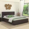 Styx Solid Wood Queen Size Drawer Storage Bed In Melamine Finish