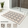 Luxe Home Retro Design Rubber Doormat -(35x58 cm)