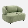 Henry Boucle 1 Seater Sofa in Pista Green  Color