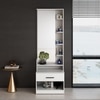 Miko Dressing Table in Frosty White Finish