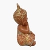 VEDAS Polyresin  Figurine in Orange Colour
