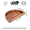 Artisanal Rosewood Serving Platter