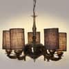 Devansh Solid Wood Electric Wall Light in Multi Colour with Multi Shade Count of 1 Light