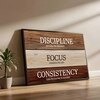 The Castle Decor Motivational Quote Wall Art Frame Office Decor 20x30 Inch Style 2