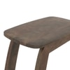 Forma Solid Wood C Table In Danish Walnut Finish