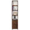 Barnia Engineered Wood Bookshelf In Brown Maple Finish