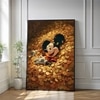 The Castle Decor Luxury Cartoon Wealth Wall Art Framed Painting 20x30 Inch