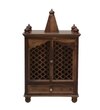 Kaa Sheesham Wood  Prayer Unit In Provincial Teak Finish