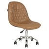 Beautiful Leatherette Dining Chair in Beige Colour