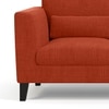 Lewis 1 Seater Fabric Sofa in Lava Colour
