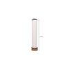 Carrie White Cotton Shade Floor Lamp