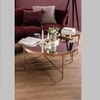 Scandinavian Xander Small Coffee Table Copper Finish