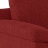 Esquel Premium 1 Seater Fabric Sofa in Salsa Red Colour