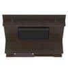 Iwaki Engineered Wood Swivel TV Unit in Deep Walnut Finish