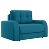 Calliro  Pull Out Sofa cum Bed  in T Blue Colour