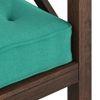 Farmone 2 Seater Wooden Sofa (Lagoon Green)