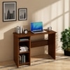 Woodbuzz Duke Engineered Wood Finish Study Table Desk In Walnut