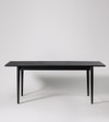 Tia Solid Wood Dining Table In Wood Painted Finish