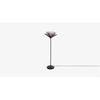 Hayes Black Floor Lamp With Black Iron Base