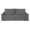 Step 3 Pull Out Sofa Cum Bed In Dark Grey Colour