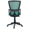 Ebeaony Mid Back Ergonomic Chair in Dark Green Colour