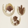 W-Greenfield Abstract Metal Wall Decor in Multicolor Set of 3