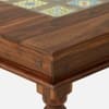 Rangrez Sheesham Wood 4 Seater Dining Set in Provincial Teak Finish